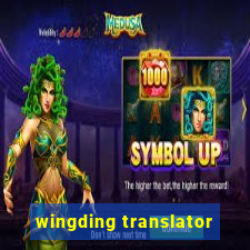 wingding translator